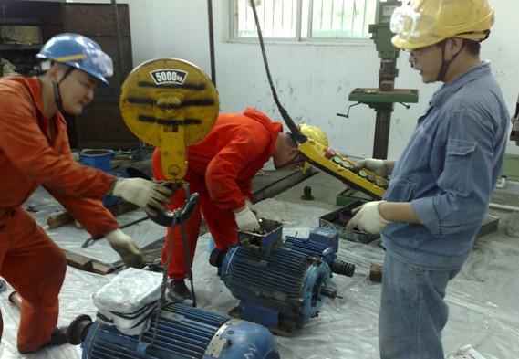 海洋石油富島有限公司一期大修機組、扒料機、安全閥及電機技術服務項目(圖1)